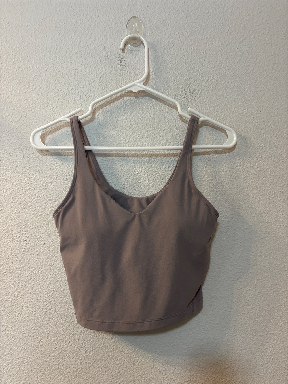 Lululemon Align Sleeveless Scoop Neck Crop Tank - Mauve Taupe
